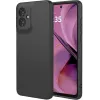 Coque arrière en silicone Phonesta Soft Silk pour Motorola Moto G55 - Noir 0