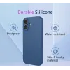 Coque arrière en silicone Phonesta Soft Silk pour Motorola Moto G55 - Noir 5