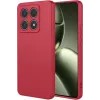 Coque arrière en silicone Phonesta Soft Silk pour Xiaomi 14T - Rouge