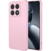 Coque arrière en silicone Phonesta Soft Silk pour Xiaomi 14T Pro - Rose