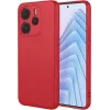 Coque arrière en silicone Phonesta Soft Silk pour Xiaomi Redmi Note 14 5G - Rouge