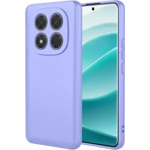 Coque arrière en silicone Phonesta Soft Silk pour Xiaomi Redmi Note 14 Pro 5G / Xiaomi Poco X7 - Violet