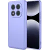 Coque arrière en silicone Phonesta Soft Silk pour Xiaomi Redmi Note 14 Pro 4G - Violet
