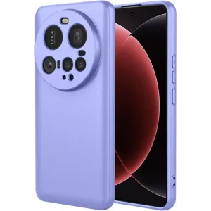 Coque arrière en silicone Phonesta Soft Silk pour Xiaomi 15 Ultra - Violet