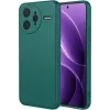 Coque arrière en silicone Phonesta Soft Silk pour Xiaomi Poco F7 Ultra - Vert foncé
