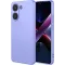 Coque arrière en silicone Phonesta Soft Silk pour Xiaomi Poco X7 Pro - Violet