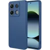 Coque arrière en silicone Phonesta Soft Silk pour Xiaomi Redmi Note 14S/13 Pro / Xiaomi Poco M6 Pro - Bleu foncé