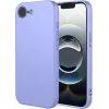 Coque arrière en silicone Phonesta Soft Silk pour Apple iPhone 17e/16e - Violet
