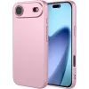 Coque arrière en silicone Phonesta Soft Silk pour Apple iPhone Air - Rose