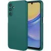 Coque arrière en silicone Phonesta Soft Silk pour Samsung Galaxy A16 - Vert foncé 0