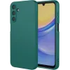 Coque arrière en silicone Phonesta Soft Silk pour Samsung Galaxy A56 - Vert foncé 0