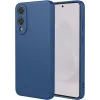 Coque arrière en silicone Phonesta Soft Silk pour Samsung Galaxy S25 Edge - Bleu foncé 0