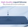 Coque arrière en silicone Phonesta Soft Silk pour Samsung Galaxy S25 Edge - Vert matcha 4