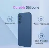 Coque arrière en silicone Phonesta Soft Silk pour Samsung Galaxy S25 FE - Rose 3