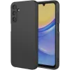 Coque arrière en silicone Phonesta Soft Silk pour Samsung Galaxy S25 Plus/S24 Plus - Noir 0