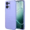 Coque arrière en silicone Phonesta Soft Silk pour Oppo A6 Pro - Violet