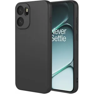 Coque arrière en silicone Phonesta Soft Silk pour OnePlus 15R - Noir