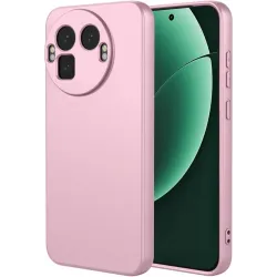 Coque arrière en silicone Phonesta Soft Silk pour Realme GT 8 Pro - Rose