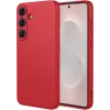 Coque arrière en silicone Phonesta Soft Silk pour Samsung Galaxy S26 - Rouge