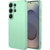 Coque arrière en silicone Phonesta Soft Silk pour Samsung Galaxy S26 Ultra - Vert matcha