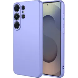 Coque arrière en silicone Phonesta Soft Silk pour Samsung Galaxy S26 Ultra - Violet