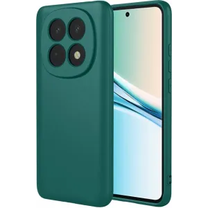 Coque arrière en silicone Phonesta Soft Silk pour Xiaomi Redmi Note 15 4G/5G / Xiaomi Poco M8 - Vert foncé