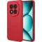 Coque arrière en silicone Phonesta Soft Silk pour Xiaomi Redmi Note 15 Pro Plus / Xiaomi Poco M8 Pro - Rouge