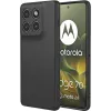Coque arrière en silicone Phonesta Soft Silk pour Motorola Edge 70 - Noir