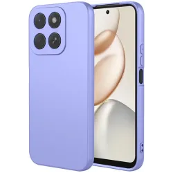 Coque arrière en silicone Phonesta Soft Silk pour HONOR 400 Smart - Violet