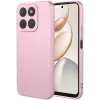 Coque arrière en silicone Phonesta Soft Silk pour HONOR 400 Smart - Rose