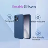 Coque arrière en silicone Phonesta Soft Silk pour Oppo Reno15 - Bleu foncé 2