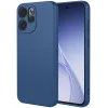 Coque arrière en silicone Phonesta Soft Silk pour Oppo Reno15 F/FS - Bleu foncé