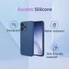 Coque arrière en silicone Phonesta Soft Silk pour Oppo Reno15 F/FS - Noir 2