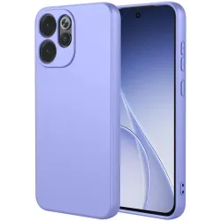 Coque arrière en silicone Phonesta Soft Silk pour Oppo Reno15 Pro - Violet