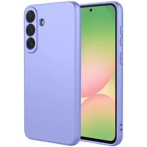 Coque arrière en silicone Phonesta Soft Silk pour Samsung Galaxy A57 - Violet