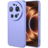 Coque arrière en silicone Phonesta Soft Silk pour Xiaomi 17 Ultra - Violet