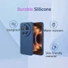 Coque arrière en silicone Phonesta Soft Silk pour Xiaomi 17 Ultra - Violet 6