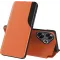 Coque à rabat Phonesta Smart Side View pour Xiaomi Poco F6 - Orange