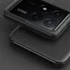 Coque à rabat Phonesta Smart Side View pour Xiaomi Poco F6 Pro - Rouge 7