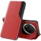 Coque à rabat Phonesta Smart Side View pour HONOR Magic7 Lite - Rouge