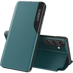 Coque à rabat Phonesta Smart Side View pour Samsung Galaxy A15 4G/5G - Vert