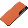 Coque à rabat Phonesta Smart Side View pour Samsung Galaxy A55 - Orange 1