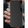 Coque à rabat Phonesta Smart Side View pour Samsung Galaxy S24 FE - Orange 2