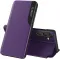 Coque à rabat Phonesta Smart Side View pour Samsung Galaxy S25 Plus/S24 Plus - Violet