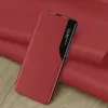 Coque à rabat Phonesta Smart Side View pour Samsung Galaxy S25 Ultra - Rouge 1
