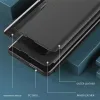 Coque à rabat Phonesta Smart Side View pour Samsung Galaxy S25 Ultra - Noir 4
