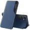 Coque à rabat Phonesta Smart Side View pour Samsung Galaxy S25/S24 - Bleu