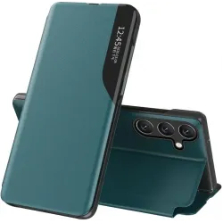 Coque à rabat Phonesta Smart Side View pour Samsung Galaxy A16 - Vert