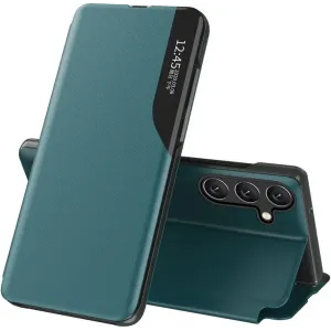 Coque à rabat Phonesta Smart Side View pour Samsung Galaxy A16 - Vert