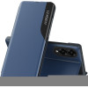 Coque à rabat Phonesta Smart Side View pour Samsung Galaxy S25 Edge - Bleu
